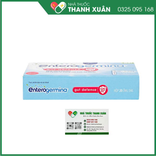Enterogermina Gut Defense Sanofi hỗ trợ bảo vệ đường ruột